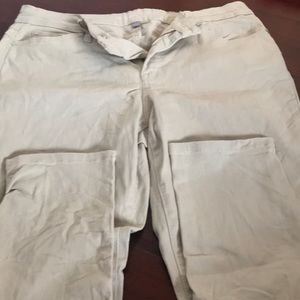 Hannah skinny jeans in light kachi color size 12